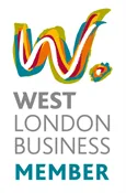 Badge for members of the West London Chamber of Commerce